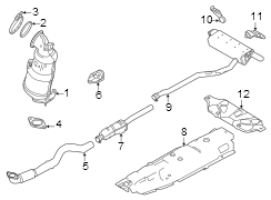 Floor Pan Heat Shield (Rear)