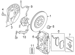 ABS Wheel Speed Sensor (Front)