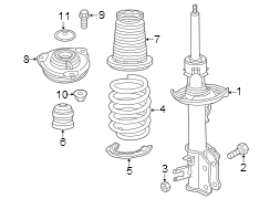 Suspension Strut Mount Cap