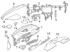 Instrument panel.