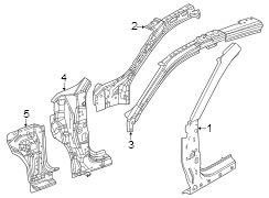 Body A-Pillar Reinforcement (Front)