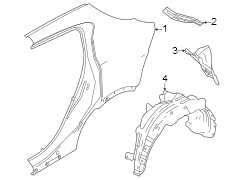 Quarter panel & components.