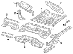 Floor Pan Reinforcement (Front, Rear)