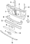 RADIATOR SUPPORT.
