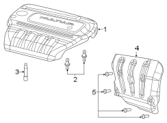 ENGINE APPEARANCE COVER.