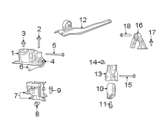 ENGINE / TRANSAXLE. ENGINE & TRANS MOUNTING.