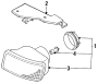 Image of FOG LAMP ASSEMBLY. Lens AND housing. image for your 1995 Dodge Stealth   