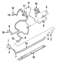 STEERING GEAR & LINKAGE. HOSES & PIPES.