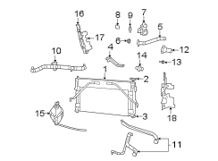 Radiator & components.