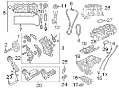 ENGINE / TRANSAXLE. ENGINE PARTS.