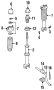 REAR SUSPENSION. STABILIZER BAR & COMPONENTS. STRUTS & COMPONENTS.