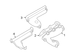 EXHAUST SYSTEM. MANIFOLD.