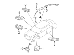 RESTRAINT SYSTEMS. AIR BAG COMPONENTS.