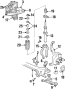 Ball joint shield. Heat SHIELD. (Lower)