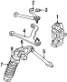 FRONT SUSPENSION. SUSPENSION COMPONENTS.