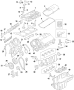 Image of Engine Cylinder Head image for your 1999 Ford F-150 4.2L Triton V6 A/T RWD Base Extended Cab Pickup Fleetside 