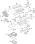 Image of Engine Crankshaft Seal (Rear) image for your 1999 Ford F-150 4.2L Triton V6 A/T RWD Base Extended Cab Pickup Fleetside 