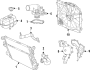 Cooling system. Cooling fan. Water pump. (1/1)