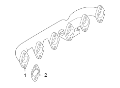 EXHAUST SYSTEM. MANIFOLD.