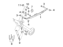 REAR SUSPENSION. SUSPENSION COMPONENTS.