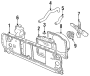 COOLING FAN. RADIATOR & COMPONENTS. RADIATOR SUPPORT.