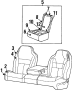 SEATS & TRACKS. FRONT SEAT COMPONENTS.