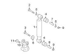 REAR SUSPENSION. SHOCKS & COMPONENTS.