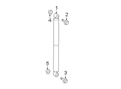 REAR SUSPENSION. SHOCKS & COMPONENTS.