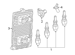 ECM. ENGINE CONTROLLER. MODULE. 