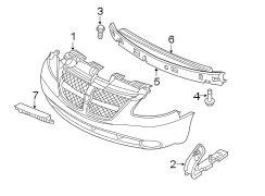 FRONT BUMPER. BUMPER & COMPONENTS.