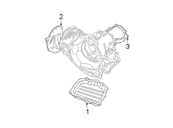 Engine / transaxle. Transaxle parts.