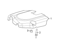 ENGINE / TRANSAXLE. ENGINE APPEARANCE COVER.