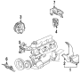 ENGINE / TRANSAXLE. ENGINE & TRANS MOUNTING.