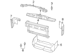 RADIATOR SUPPORT.