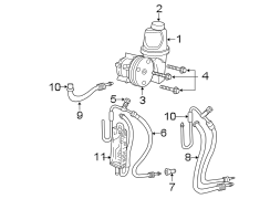 STEERING GEAR & LINKAGE. PUMP & HOSES.