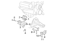 ENGINE & TRANS MOUNTING.