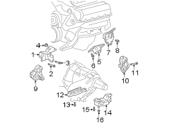 ENGINE & TRANS MOUNTING.