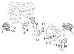 ENGINE & TRANS MOUNTING.