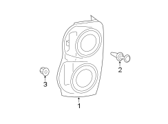 Rear lamps. Tail lamps.