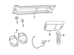 ENTERTAINMENT SYSTEM COMPONENTS.