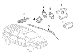 RESTRAINT SYSTEMS. AIR BAG COMPONENTS.