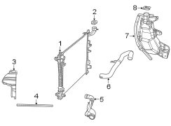 Radiator Support Baffle (Front). Radiator Support Baffle.