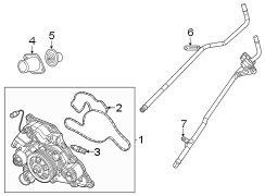 Engine Coolant Pipe