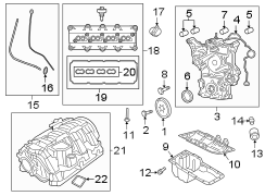 Engine parts.