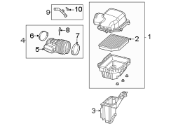 Image of Hose. Air. Engine Air Intake Hose. image for your 2006 Chrysler 300   