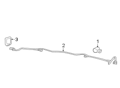 Parking Aid System Wiring Harness (Rear)