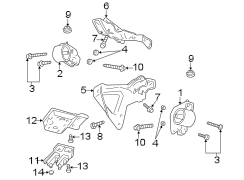 ENGINE & TRANS MOUNTING.