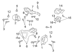 ENGINE & TRANS MOUNTING.