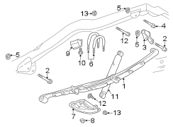 REAR SUSPENSION. SUSPENSION COMPONENTS.