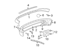 FRONT BUMPER. BUMPER & COMPONENTS.